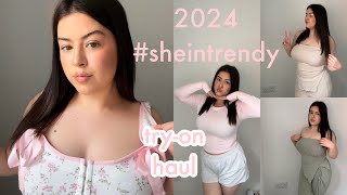2024 #SHEINtrendy try-on haul 💕🪷 | SOPHIA GRACE