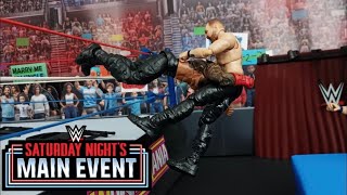 Roman Reigns vs Jon Moxley | Saturday Night's Main Event! (WWE Stop Motion)