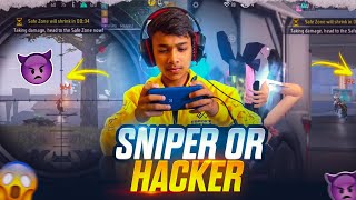 SNIPER OR HACKER 🗿☠️ || TOURNAMENT HIGHLIGHTS 🔥BY SNIPER-MANNU FF 76 👽