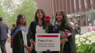 Your journey starts here: Graduate advice for future students