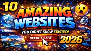 10 AMAZING WEBSITES You Didn't Know Existed! (2026) 