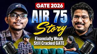गरीबी से लड़कर बना टॉपर 🔥 | From Financial Struggles to AIR 75 in GATE 2026 ME | With Negi Sir ❤️