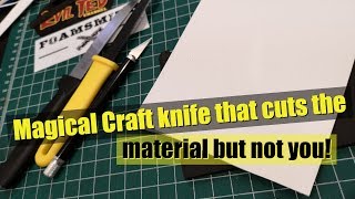 Magical craft Cutters for EVA and foam core board that don't cut you
