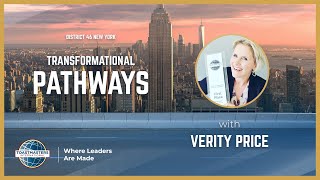 Toastmasters District 46 Transformational Pathways Podcast, Ep. 23 - Verity Price