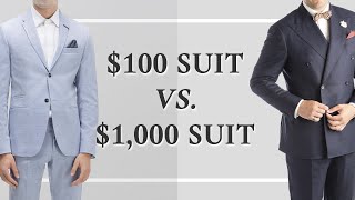 $100 Suit vs $1000 Suit - Differences Between Cheap & Expensive Suits - Gentleman's Gazette