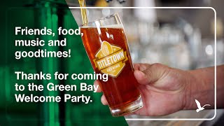 Ain't No Party Like a North Shore Party. We had a great time at The Green Bay Welcome Party!