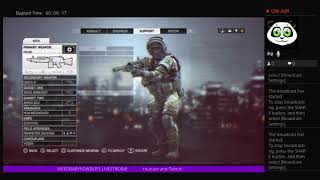 Highlight: INEEDBABYPOWDER's Live Battlefield 4 Broadcast (Hardcore Operation Metro Using Cheap Weap