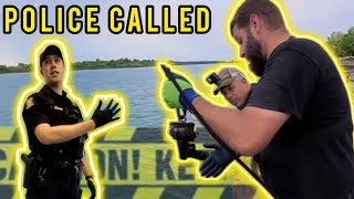 The Police Couldn't Believe He Found This Magnet Fishing in Detroit