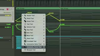 Logic Pro, Copy and Move Automation
