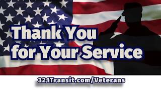 Veterans Ride for Half Fare