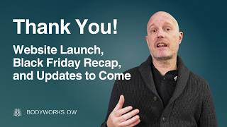 Thank You NYC | New Website Launch, Black Friday Support & What’s Coming Next at Bodyworks DW