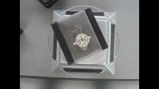 Breathtaking .98Cts Main Diamond 1.40 TCW 14k W. Gold 4800 Retial