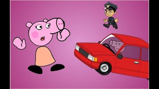 Peppa frees Mummy Pig out of jail