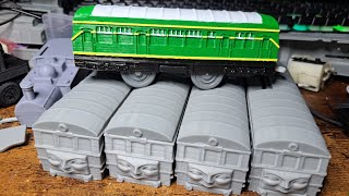 No Sanding, Just Paint Test, Custom Thomas and Friends Daisy Trackmaster