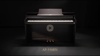 Casio Celviano AP-550 Digital Piano in Rosewood | Premium Grand Piano Sound & Refined Design
