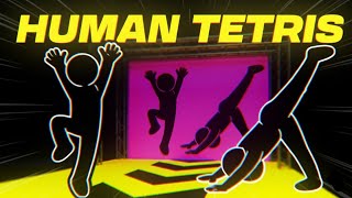 HUMAN TETRIS |Immersive Interactive Warm-Up |2 Player