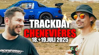 Solche Flammen beim ersten Trackday des Jahres in Chenevières - SPS Motorsport