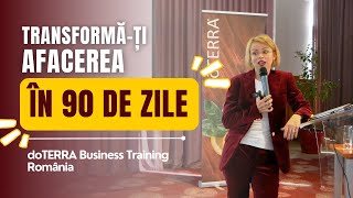 Transformă-ți Afacerea în 90 de Zile  | dōTERRA Business Training Romania