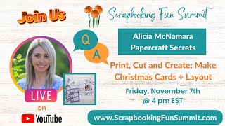 Alicia McNamara Live Q&A – Fall 2025 Scrapbooking Fun Summit