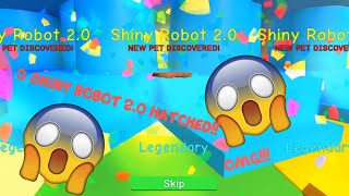 🚨😱3 SHINY ROBOT 2.0 HATCHED IN 1 EGG!!😱 | BUBBLE GUM SIMULATOR | ROBLOX🚨