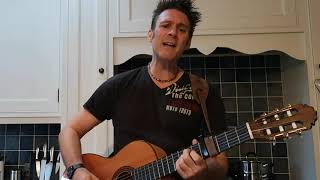 Take on me by A Ha - Acoustic Cover (live from my kitchen)