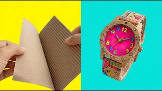 AMAZING SCHOOL SUPPLIES FROM CARDBOARD 📦 Art Crafts