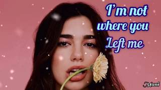 Dua Lipa - Don't Start Now (Lyrics)