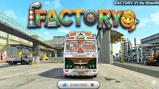 🔥 Factory Map Full Gameplay | Indian Truck Driving in Factory 🏭🚛 | Ultimate Challenge!
