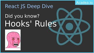 Ep9 - Rules of React Hooks