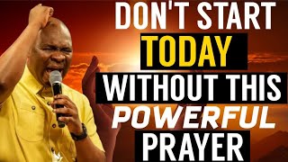 Don't start today without this powerful prayer | Apostle Joshua selman powerful prayer| Koinonia 