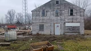 Demolition Project Day 3 of 408 Ralston Ave Old Ravines Bar & Motel