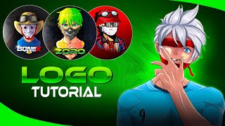 How to make a gaming logo like @zoroffxx & @BONEX4_FF? (FREE Tutorial + PLP File!)