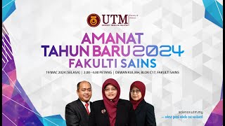 Montaj Amanat Tahun Baharu 2024 Fakulti Sains