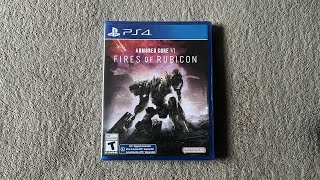 Armored Core VI: Fires of Rubicon PS4 Unboxing
