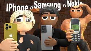 IPhone Vs Samsung Vs Nokia. (Agbaps Shorts Compilation || Part 14.)