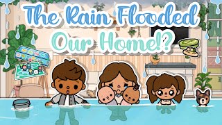 The rain flooded our home!? #32 | Toca Boca World (Pippa & Pip series) Toca Boca