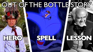 How To Write An OUT OF THE BOTTLE Story | Based on Save-The-Cat | Christmas Carol | Aladdin