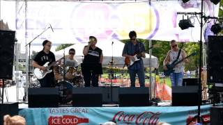 Serenade Your Mother at 80/35 Musicfest playing  Under the Bridge
