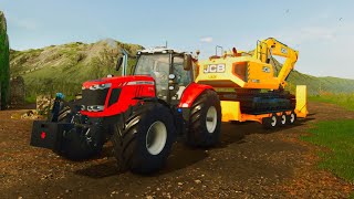 FS25 - collecting the digger! - Kinlaig 
